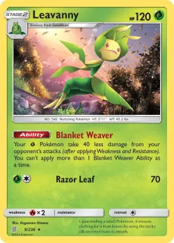 Leavanny #9/236 · Pokémon