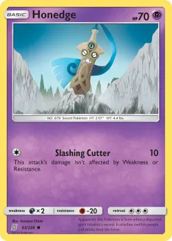 Honedge #93/236 · Pokémon