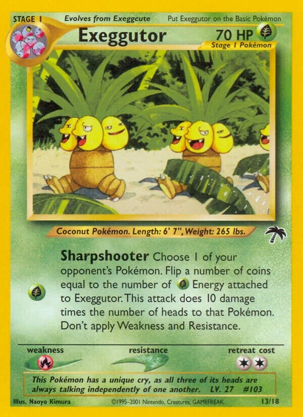 Exeggutor 「SI 13/18」「EN」