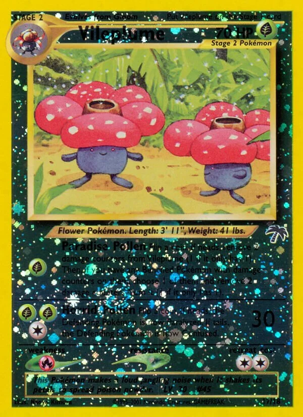 Vileplume 「SI 17/18」「EN」