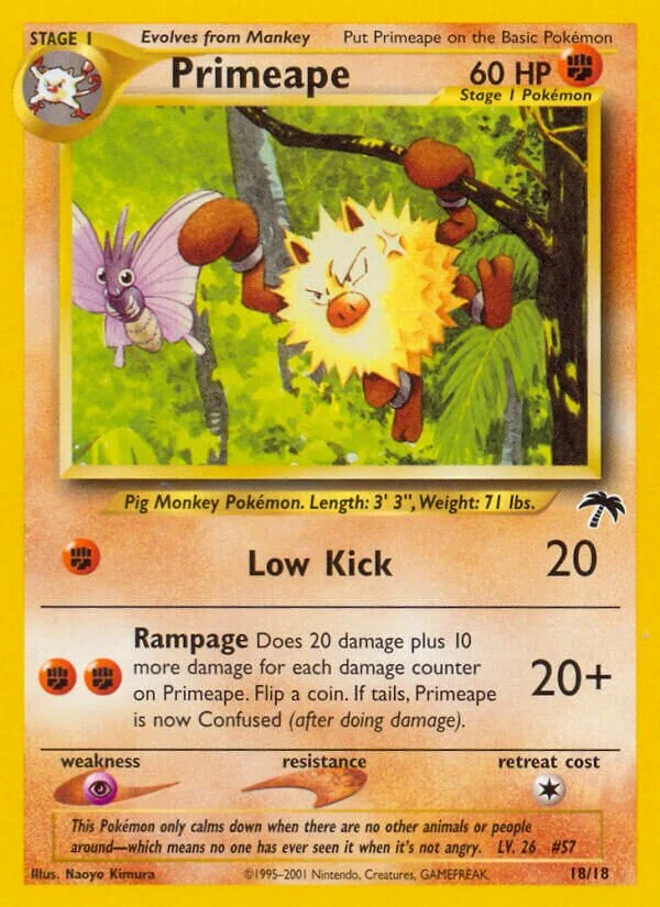 Primeape 「SI 18/18」「EN」