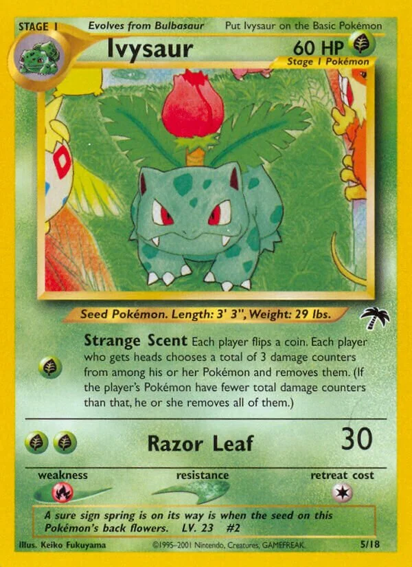 Ivysaur 「SI 5/18」「EN」