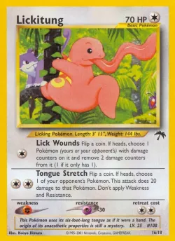 Lickitung 「SI 16/18」「EN」