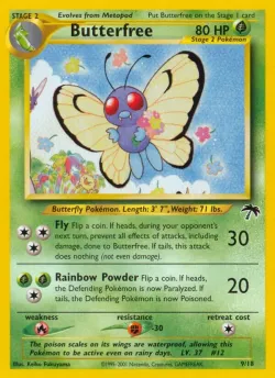 Butterfree 「SI 9/18」「EN」