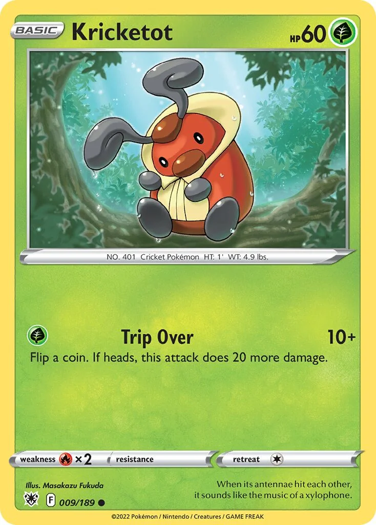 Kricketot 「ASR 009/189」「EN」