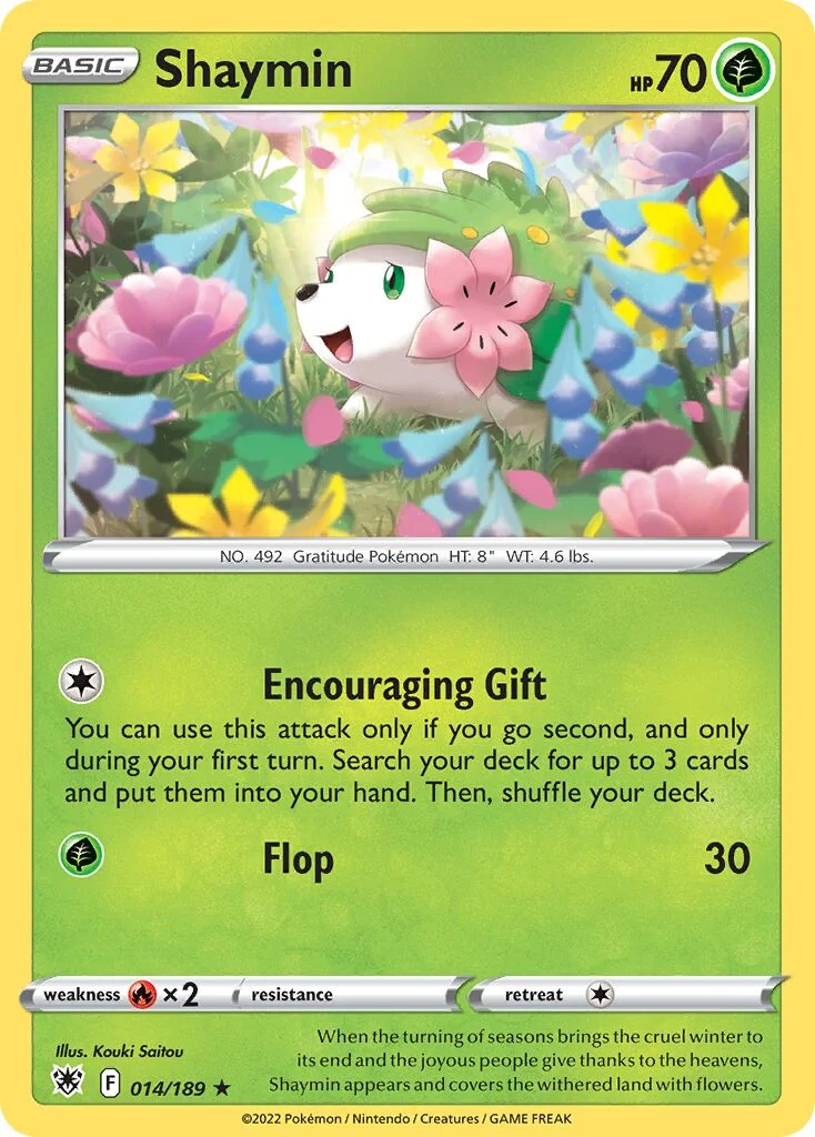 Shaymin 「ASR 014/189」「EN」