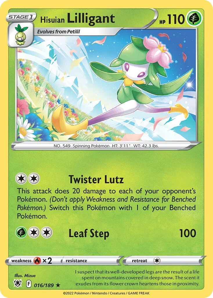 Hisuian Lilligant 「ASR 016/189」「EN」