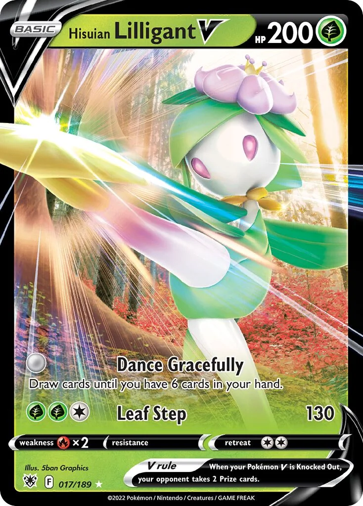 Hisuian Lilligant V 「ASR 017/189」「EN」