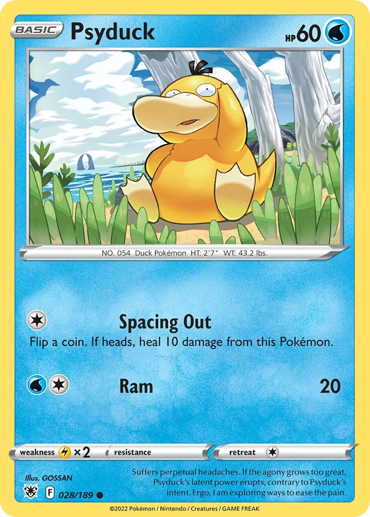 Psyduck 「ASR 028/189」「EN」