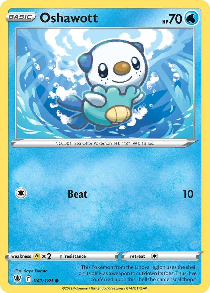 Oshawott 「ASR 041/189」「EN」