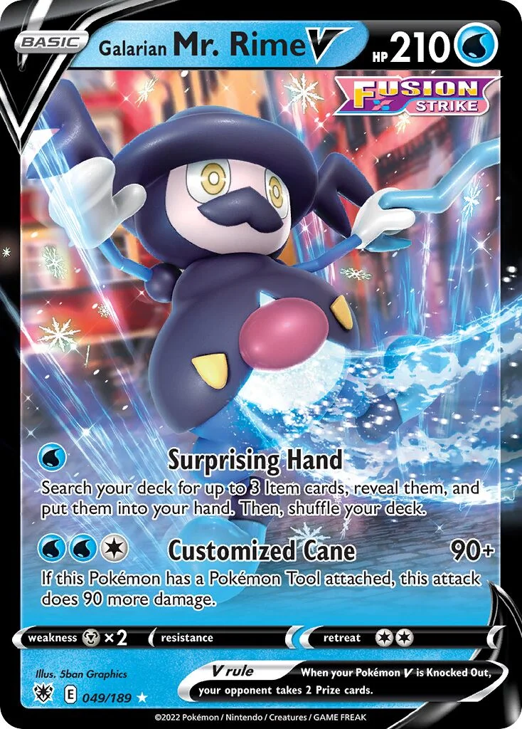 Galarian Mr. Rime V 「ASR 049/189」「EN」