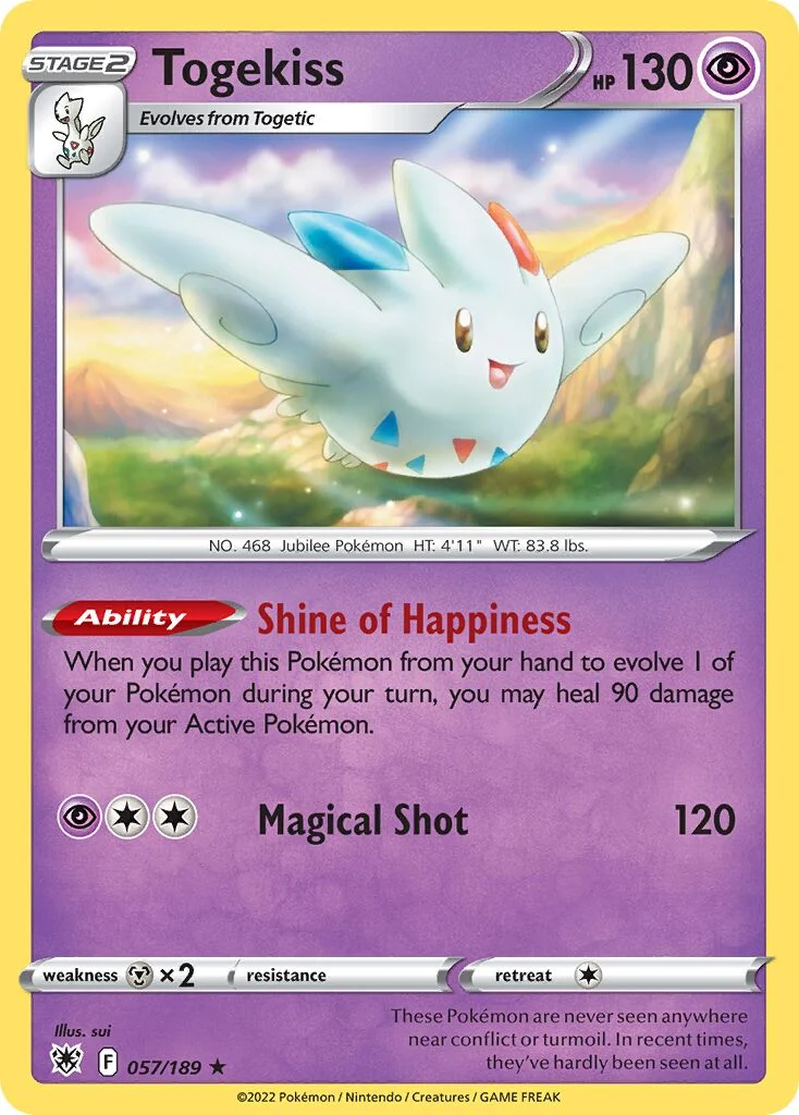 Togekiss 「ASR 057/189」「EN」