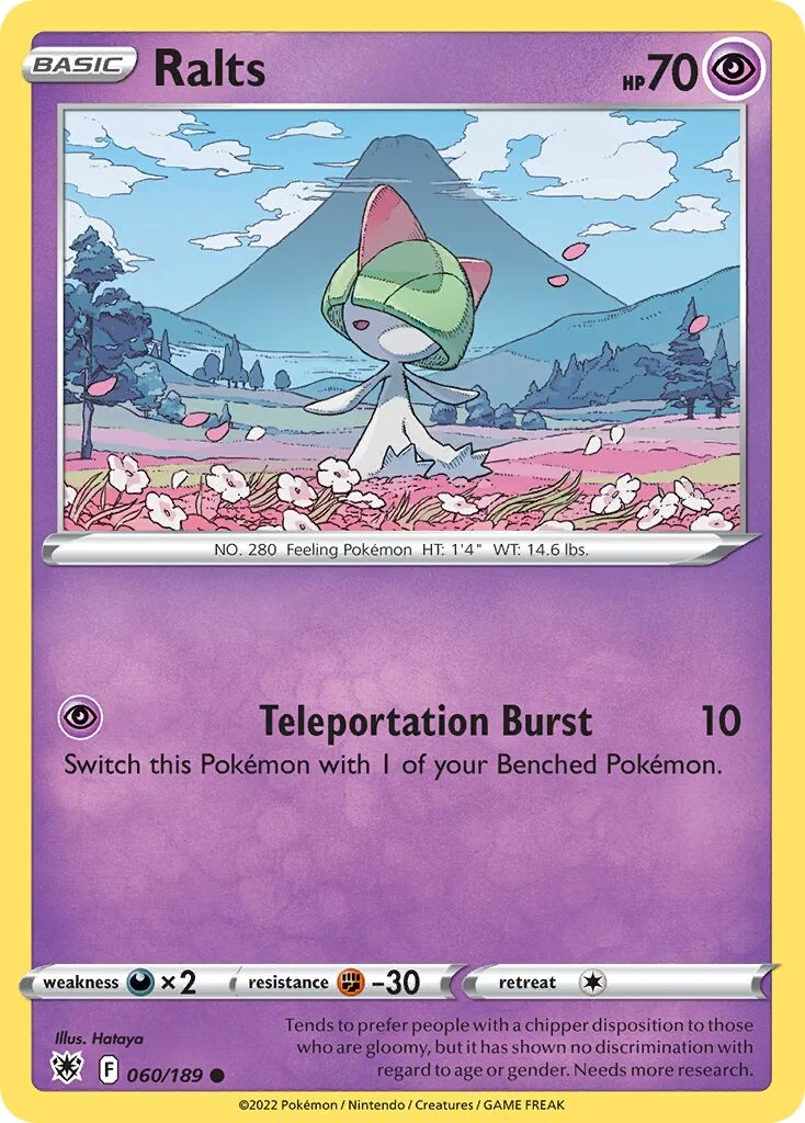 Ralts 「ASR 060/189」「EN」