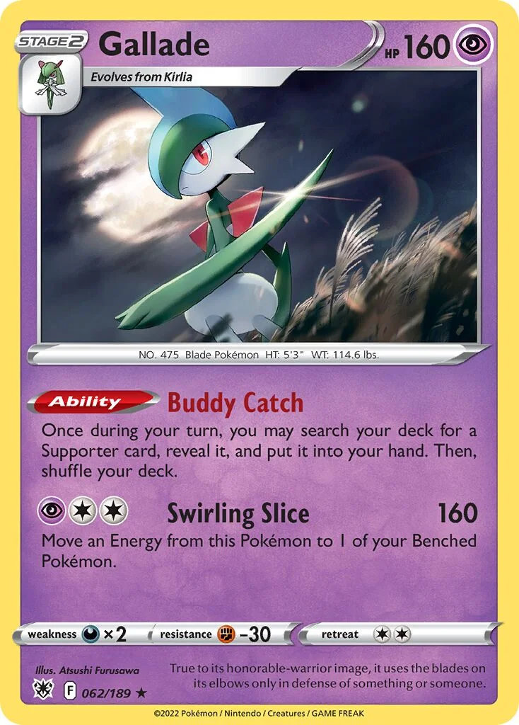 Gallade 「ASR 062/189」「EN」