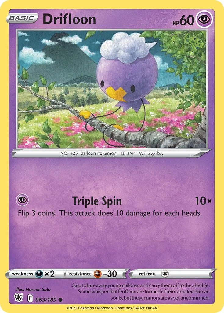 Drifloon 「ASR 063/189」「EN」