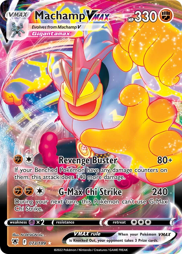 Machamp VMAX 「ASR 073/189」「EN」