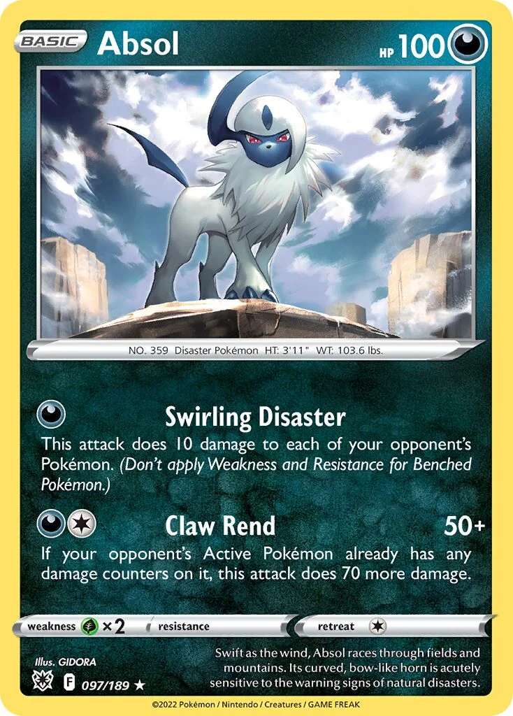Absol 「ASR 097/189」「EN」