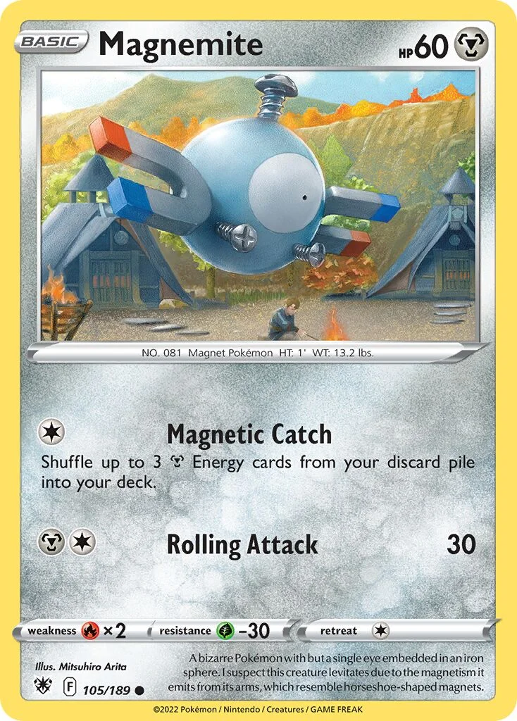 Magnemite 「ASR 105/189」「EN」