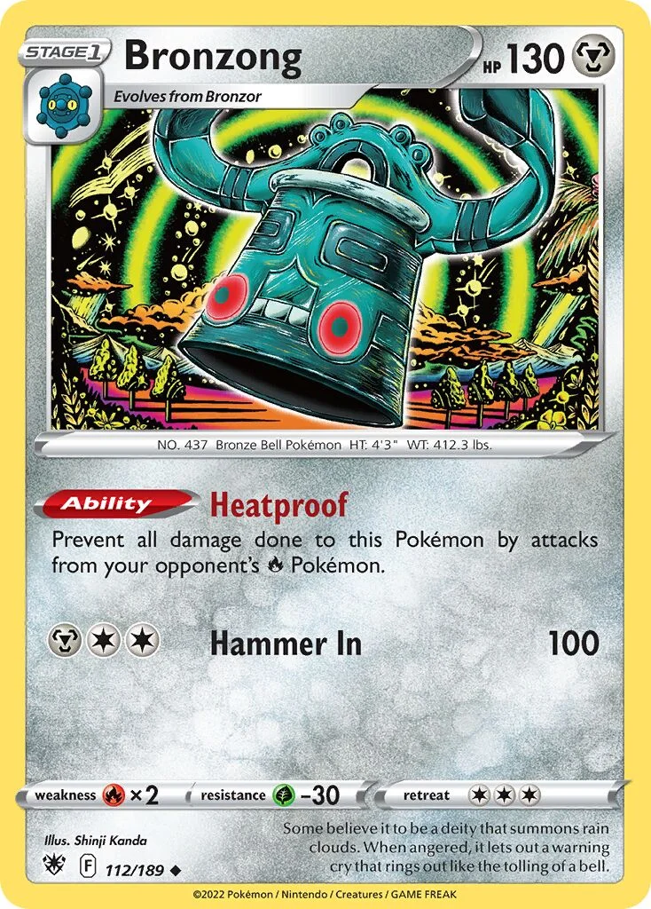Bronzong 「ASR 112/189」「EN」