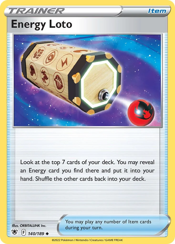 Energy Loto 「ASR 140/189」「EN」