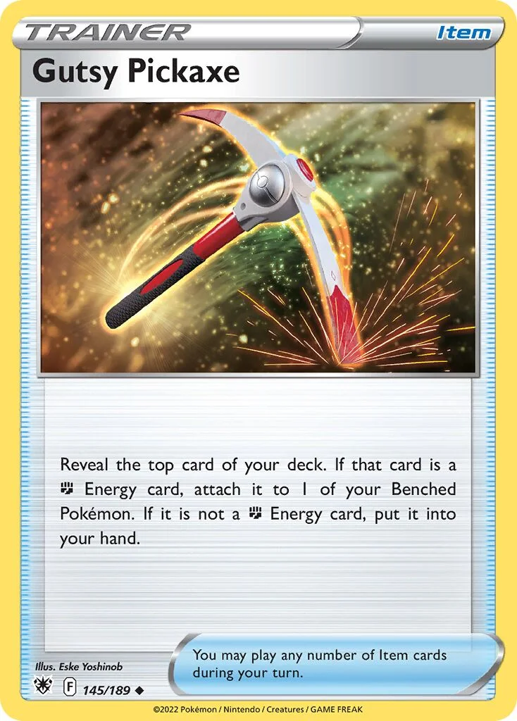 Gutsy Pickaxe 「ASR 145/189」「EN」