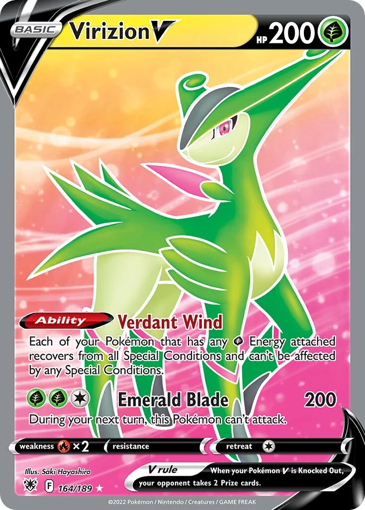 Virizion V 「ASR 164/189」「EN」