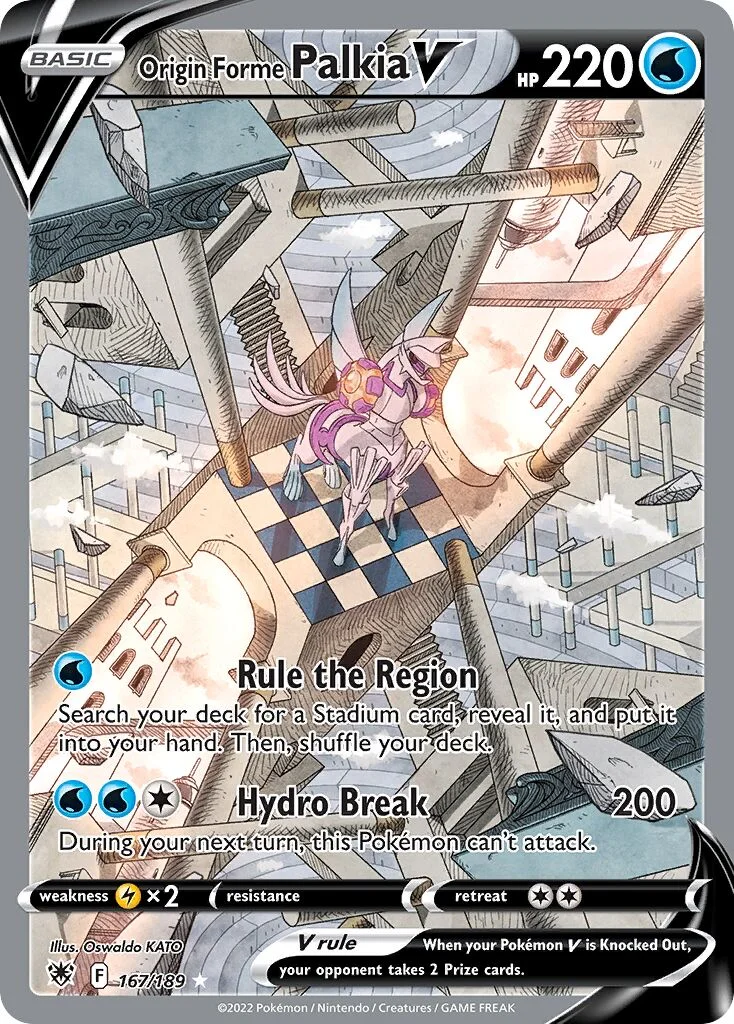Origin Forme Palkia V 「ASR 167/189」「EN」
