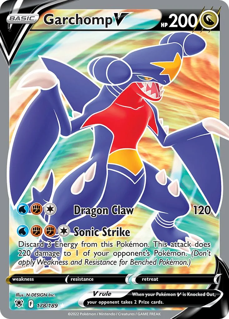 Garchomp V 「ASR 178/189」「EN」