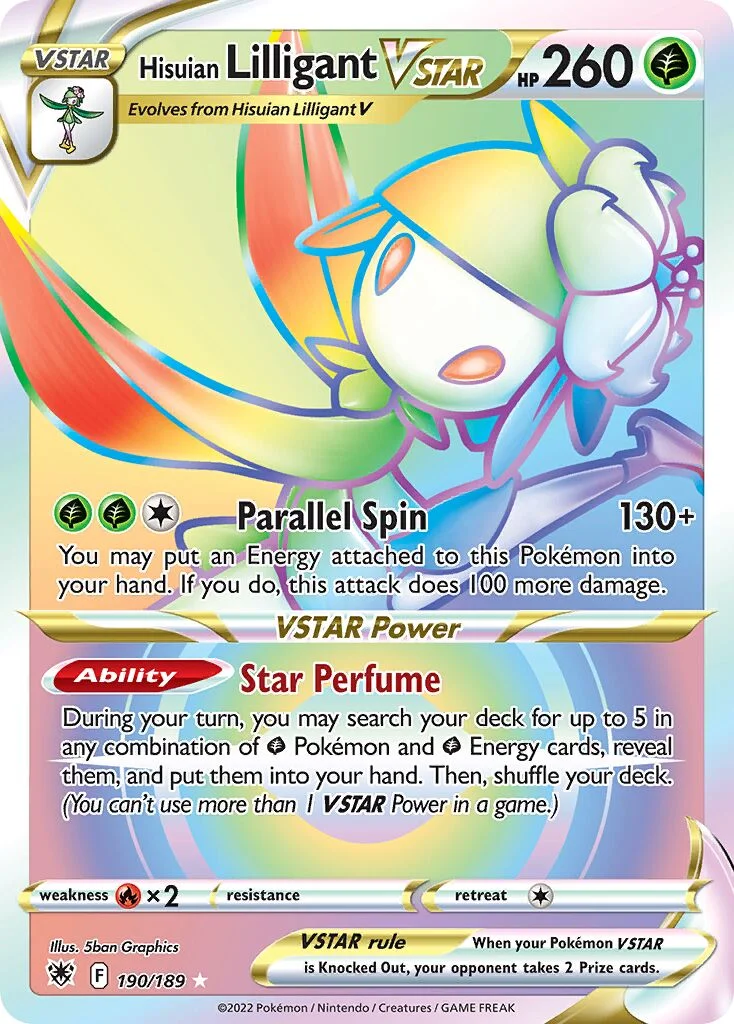 Hisuian Lilligant VSTAR 「ASR 190/189」「EN」