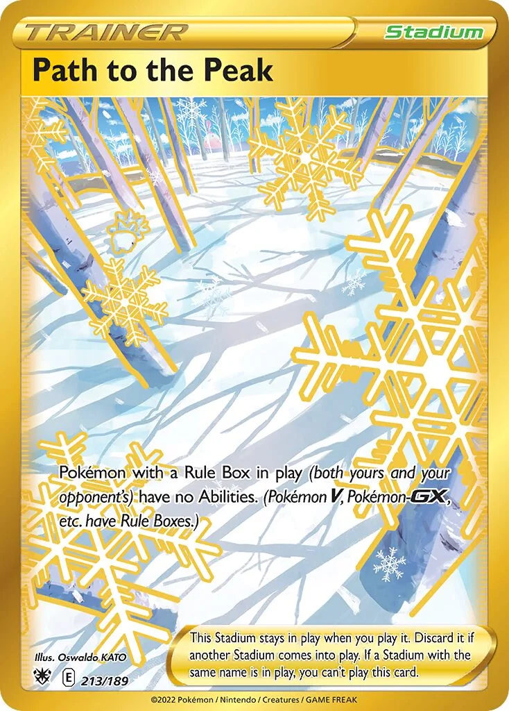 Path to the Peak 「ASR 213/189」「EN」