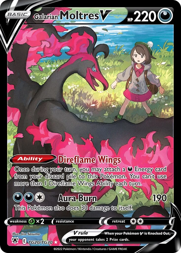 Galarian Moltres V 「ASR TG20/TG30」「EN」
