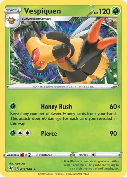 Vespiquen #012/189 · Pokémon