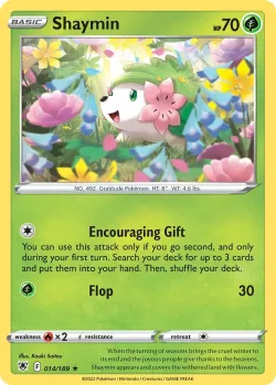 Shaymin #014/189 · Pokémon