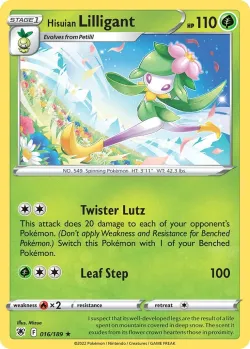 Hisuian Lilligant #016/189 · Pokémon