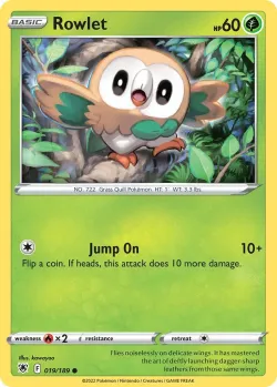 Rowlet #019/189 · Pokémon
