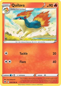 Quilava #024/189 · Pokémon
