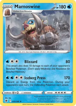 Mamoswine #033/189 · Pokémon