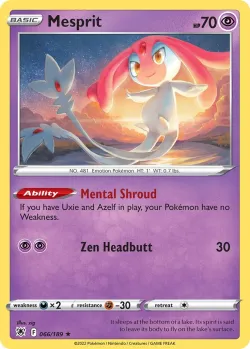 Mesprit #066/189 · Pokémon
