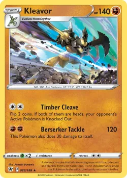 Kleavor #086/189 · Pokémon