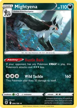 Mightyena #096/189 · Pokémon