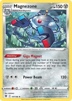 Magnezone #107/189 · Pokémon