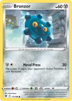 Bronzor #111/189 · Pokémon