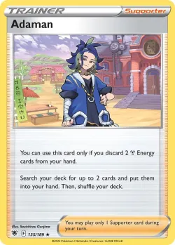 Adaman #135/189 · Pokémon