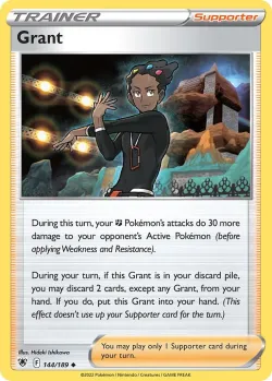 Grant #144/189 · Pokémon