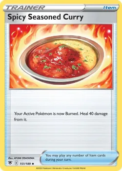 Spicy Seasoned Curry #151/189 · Pokémon