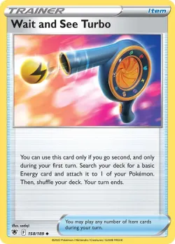 Wait and See Turbo #158/189 · Pokémon