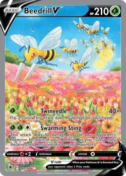 Beedrill V #161/189 · Pokémon