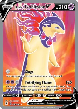 Hisuian Typhlosion V #169/189 · Pokémon