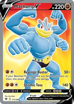 Machamp V #171/189 · Pokémon