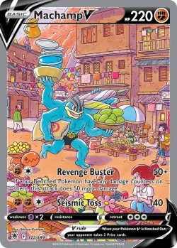 Machamp V #172/189 · Pokémon